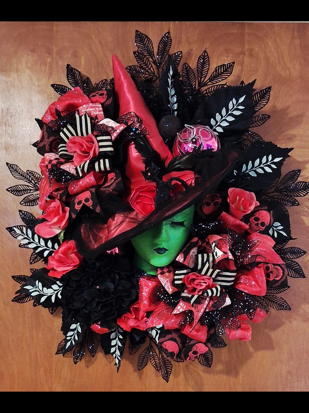 Handmade Witch Wreath